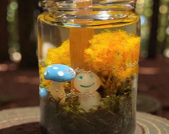 FLICKER | Forest Spirit Gel Wax, 12oz Jar Candle