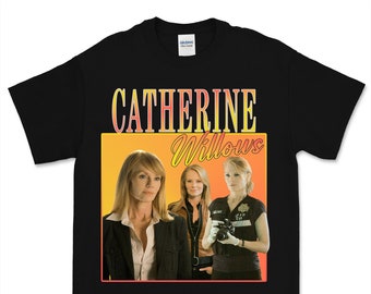 CATHERINE WILLOWS Vintage T Shirt Homage, Unisex CSI Vegas Crime T-shirt Tv Pop Culture