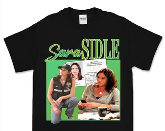 SARA SIDLE Vintage T Shirt Homage, Unisex CSI Vegas Crime T-shirt Tv Pop Culture