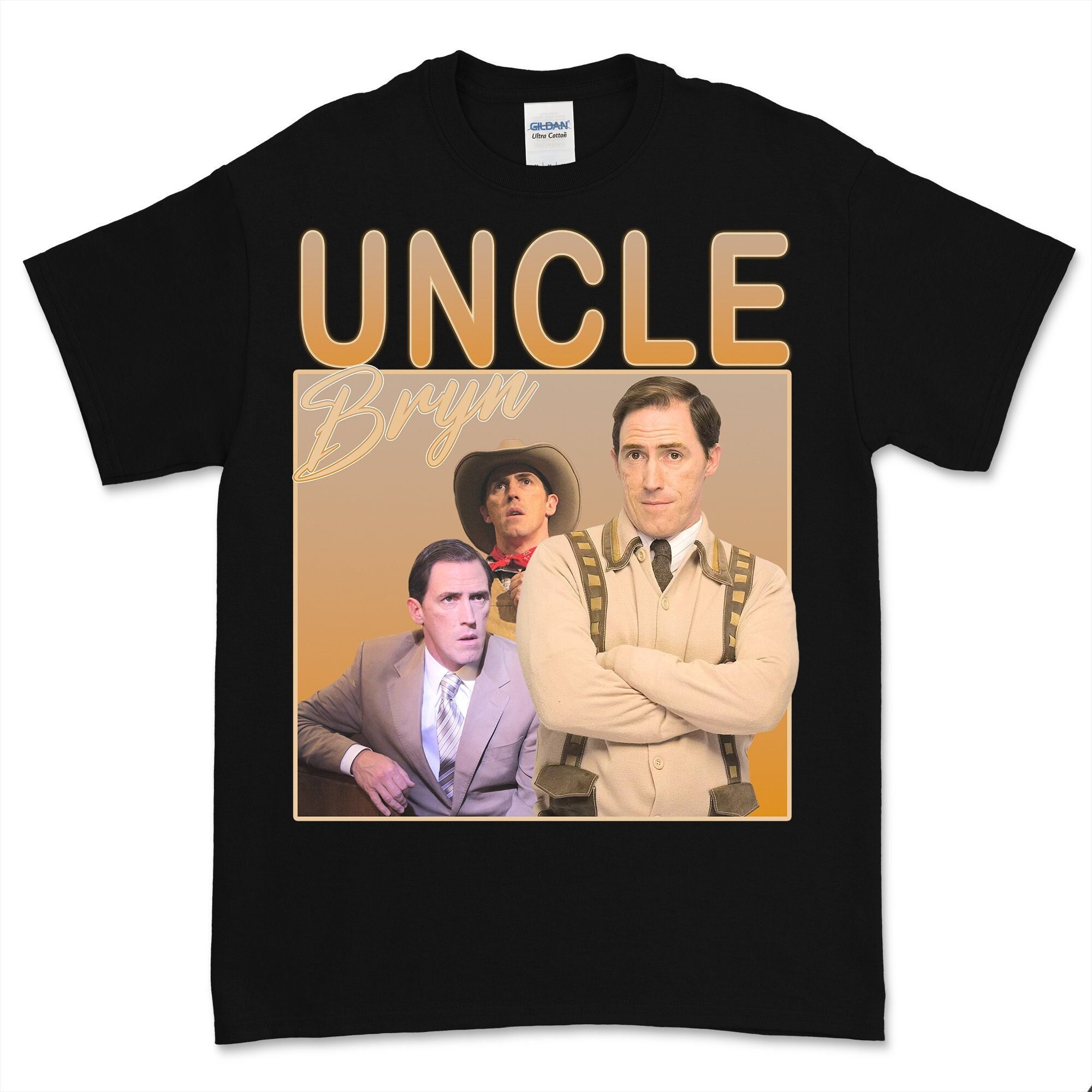 Discover UNCLE BRYN Vintage T Shirt Homage, Unisex Brynlar T-shirts