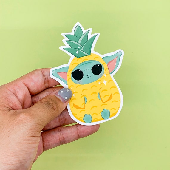 pineapple stickers for hydro flask