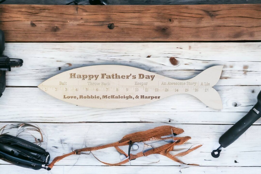 Fish Ruler Perfect for the Fisherman for Father's Day - Etsy