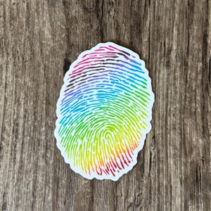 Autocollant imprimé pouce, pouce fier, autocollant LGBTQ, gay, queer, au Canada, LGBTQ, fierté, gay, arc-en-ciel, cadeau pour elle, cadeau pour lui, cadeau