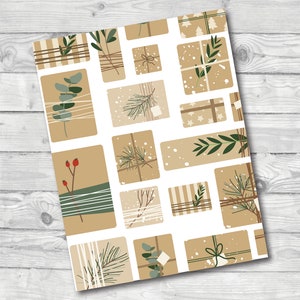 Cartes de Noël, Ensemble de cartes de vacances, Paquet de cartes de vacances, Paquet de cartes de Noël, Carte de Noël Canada, Cartes de Noël à la mode, Salutations de la saison
