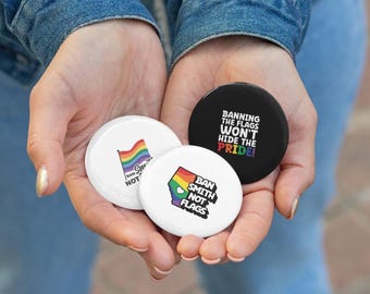 Ban Smith Pins, Alberta Buttons, Political Pin, Danielle Smith Pin, pins, Flag Pin, Gift for Her, Friend Gift, Gift for Him, Pin for jacket