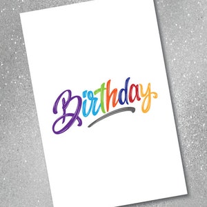 Anniversaire, cartes d'anniversaire, carte de voeux, carte papier, téléchargement numérique, carte d'anniversaire drôle, humour noir, carte d'anniversaire, carte pour n'importe qui