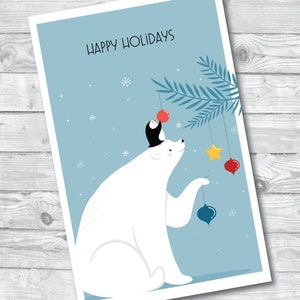 Carte de vœux sarcastique, carte de Noël drôle, Noël drôle, carte de vœux drôle, Noël, carte de Noël tendance, carte en papier