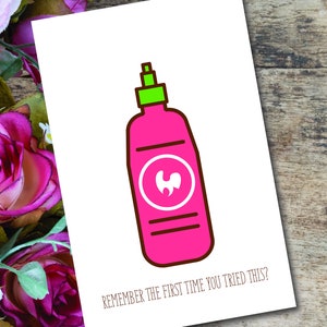 Sriracha, carte de Saint-Valentin drôle, Saint-Valentin, amour, mignon, carte pour elle, carte pour lui, couples, téléchargement numérique, carte papier