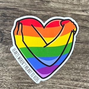 Autocollants de fierté, autocollant d'amour, l'amour est l'amour, LGBTQ, autocollant mignon, cadeau pour elle, cadeau pour lui, preuve de l'eau