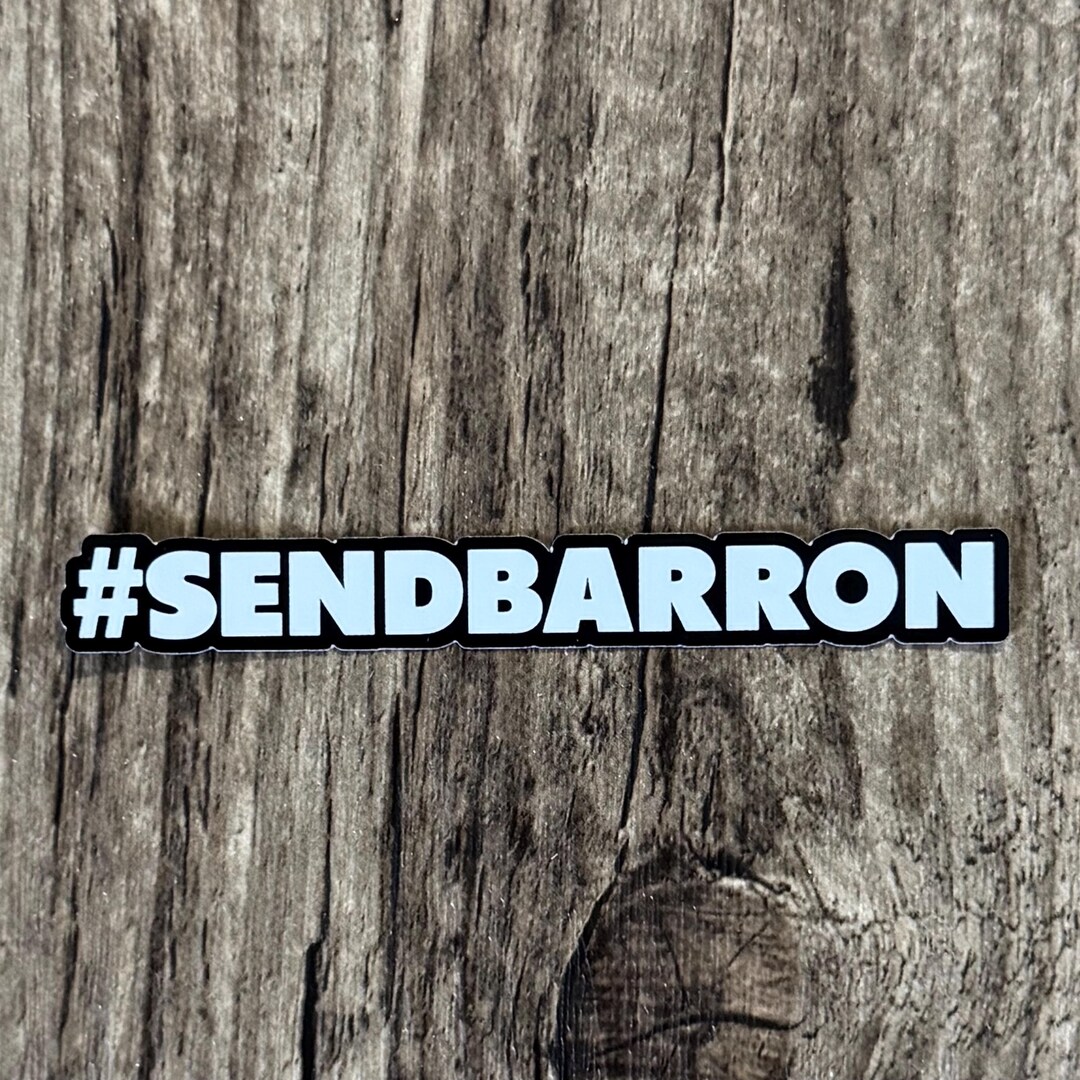 Anti War Sticker, Hashtag Sticker, Barron Sticker, Anti Trump Sticker ...