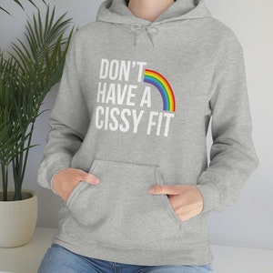 Don't Have a Cissy Fit Unisex Hoodie, Gift for her, Gif for Him, Cissy Fit, Tik Tok Sticker, Cissy Fit, Cis Gender, Cis Shirt