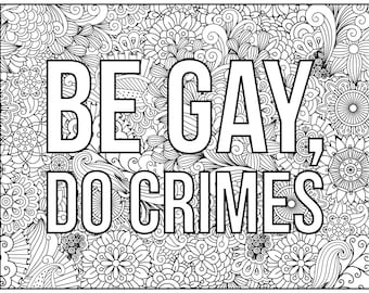 Gay Colouring, Pride Coloring, Printable Colouring Page, Printable ...