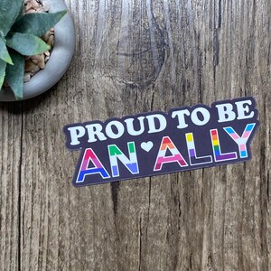 Die Cut Stickers, Die Cut, Laptop Sticker, Decal, Sticker, Sticker Cute, In Canada, LGBTQ, LGBTQ Support, LGBTQ Ally, Water Resistant