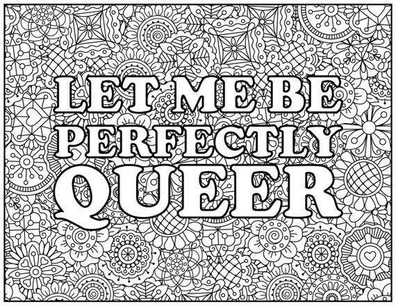 Gay Colouring Pride Coloring Printable Colouring Page | Etsy