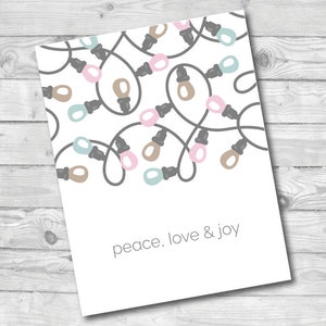 Cartes Ambiance Cosy. Paquet de 6, assortis, intérieur vierge.