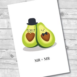 Carte de mariage gay, Carte de vœux, Téléchargement numérique, Carte papier, Fierté, Mariage gay, Mariage LGBTQ, Carte de mariage LGBTQ, Au Canada, Avocat