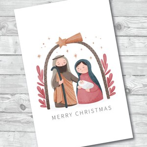 Carte de Jésus drôle, carte de Noël drôle, Noël drôle, carte de vœux drôle, Noël, carte de Noël tendance, téléchargement numérique, carte papier