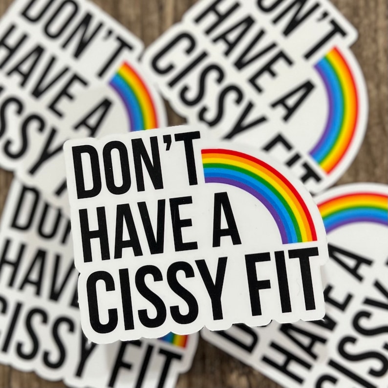 Cis Sticker, Die Cut Sticker, Die Cuts, Laptop Sticker, Decal, Cissy ...