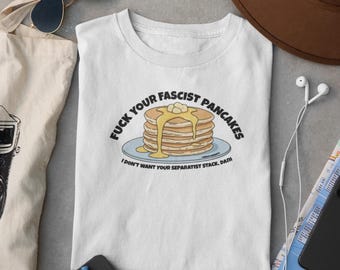 Koszulka faszystowska Pancake, Koszulka Danielle Smith, Koszulka Alberta, Alberta, Koszulka kanadyjska, Koszulka unisex, Koszulka polityczna, Koszulka sportowa