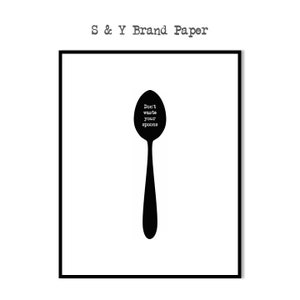 Spoon Theory, Spoonies, Spoony, Spoonie Gifts, In Canada, Chronic Illness, Chronic Illness Warrior, Digital Print, Digital Printable