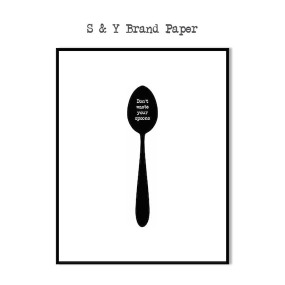 Spoon Theory Spoonies Spoony Spoonie Gifts in Canada Etsy