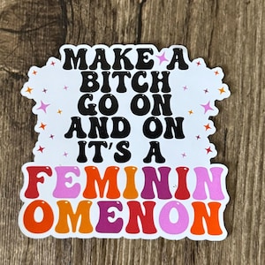 Chappell Roan Sticker, Femininomenon, HOTTOGO, Pink Pony Club, Sticker for her, LGBTQ Sticker, Lesbian Sticker, Chappell Roan Fan