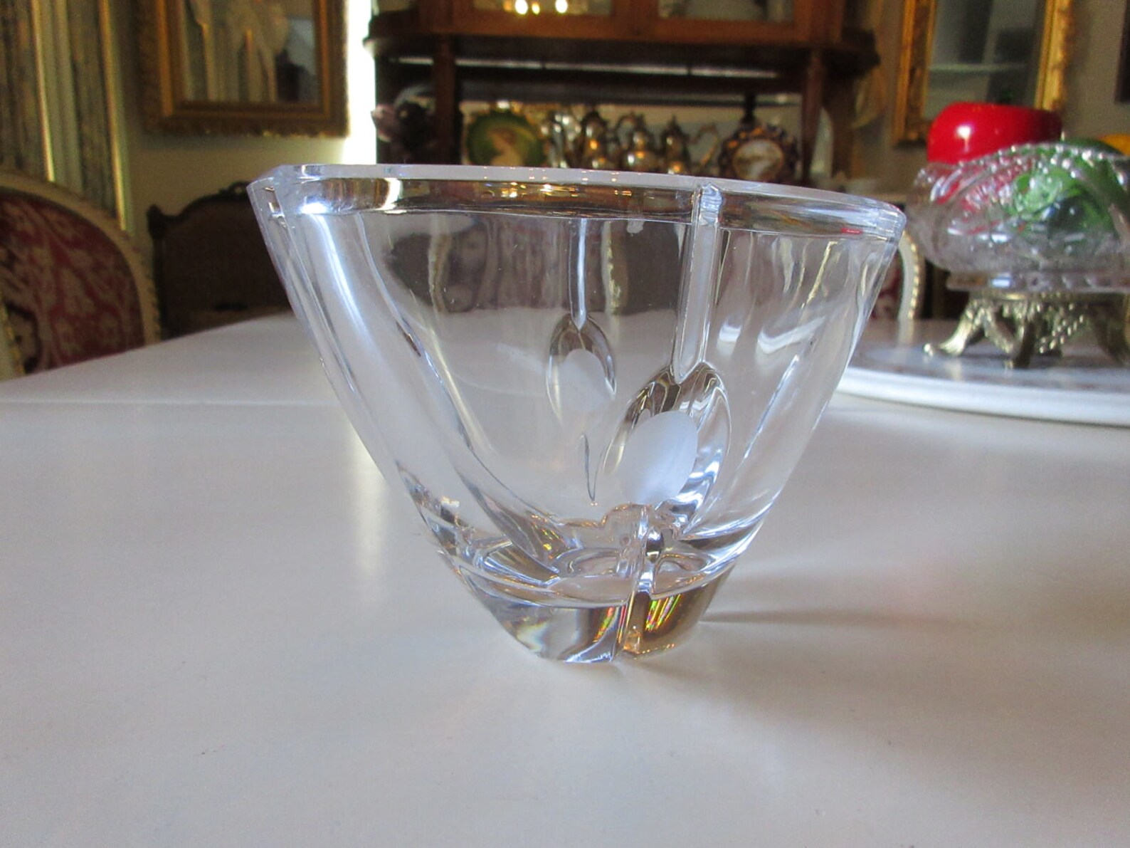 LENOX CRYSTAL BOWL Etsy