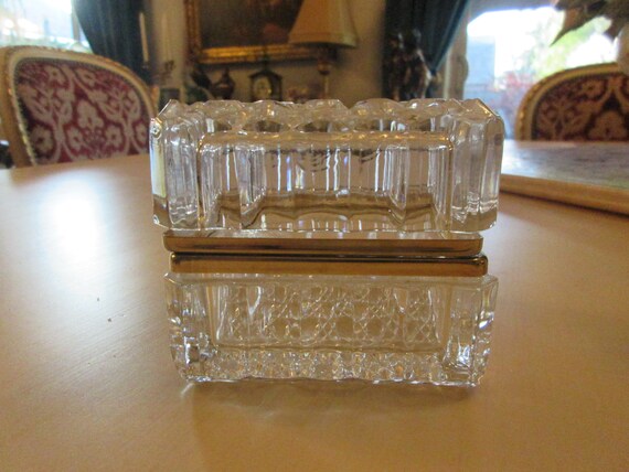CRYSTAL JEWELRY BOX
