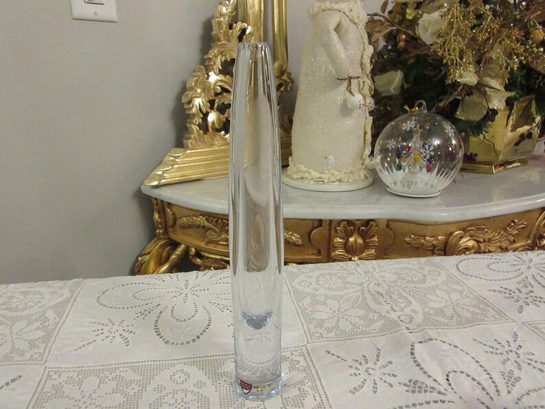 Sweden Orrefors Bud Vase Etsy