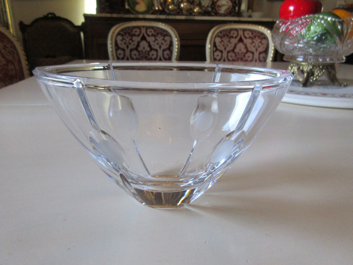 LENOX CRYSTAL BOWL Etsy