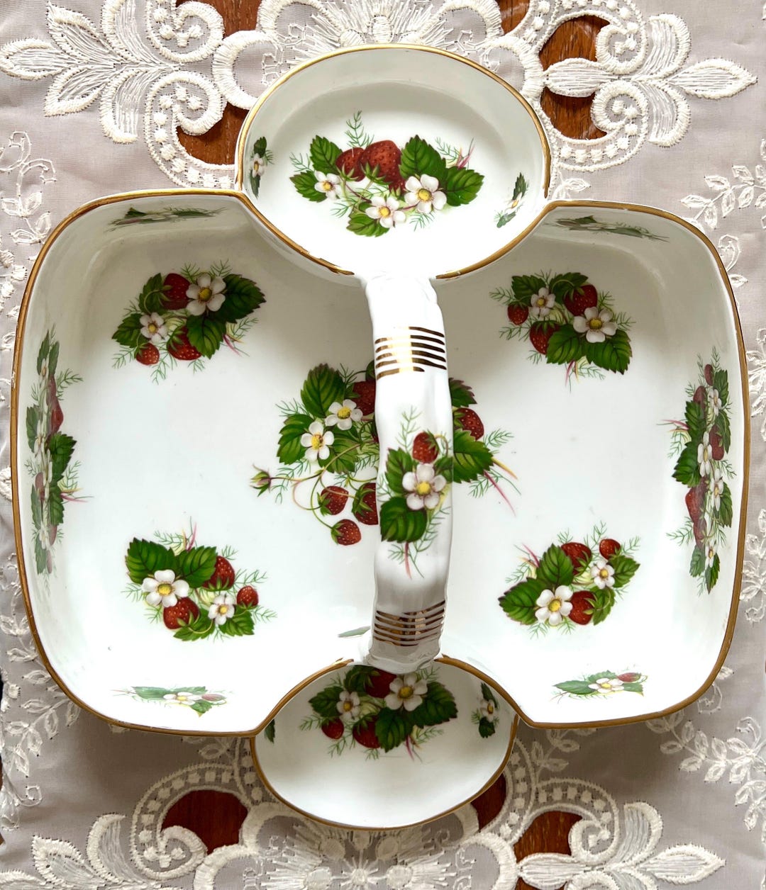 Strawberry Ripe Bone China Serving Platter – Hammersley & Co