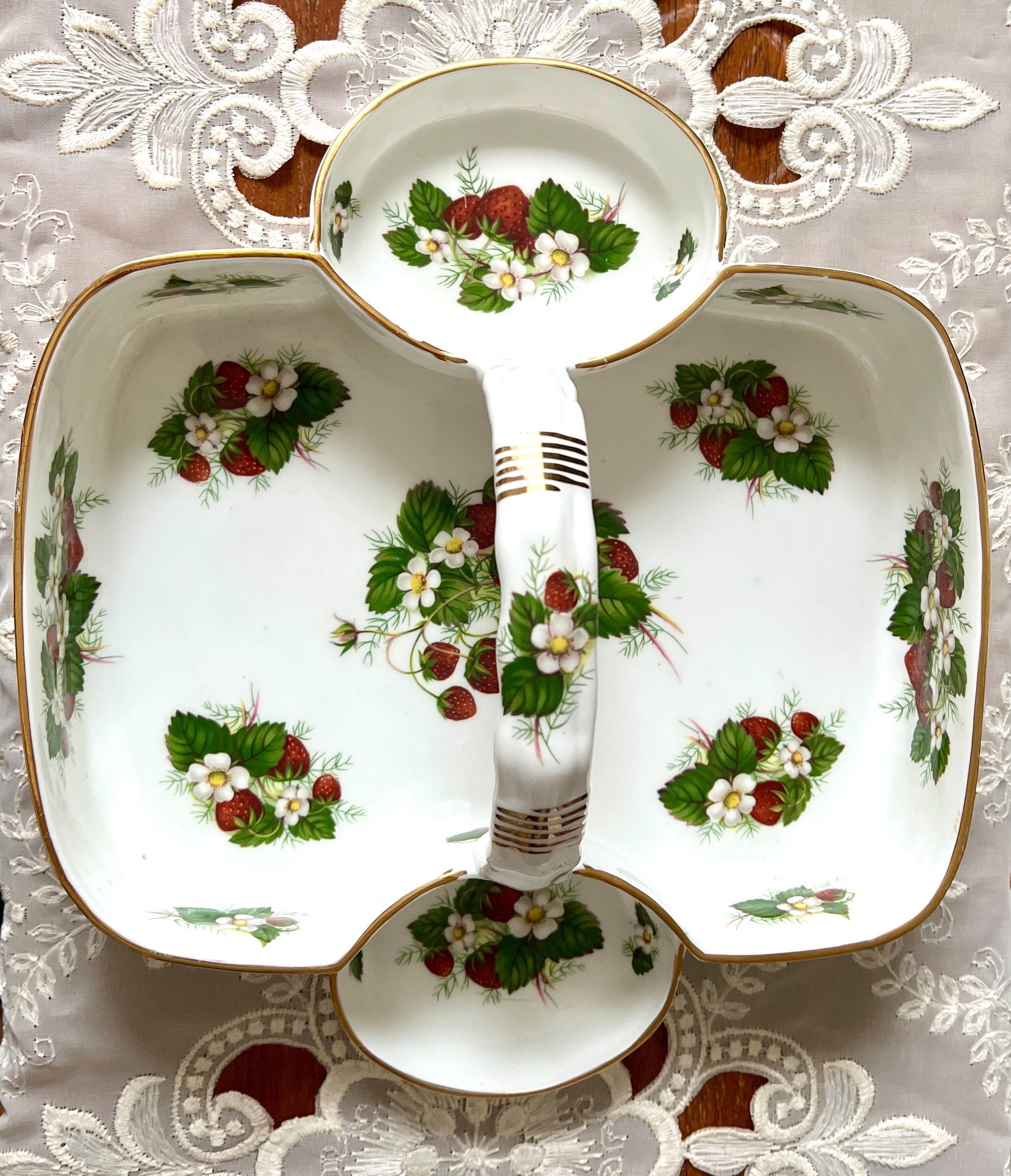 Strawberry Ripe Bone China Serving Platter – Hammersley & Co