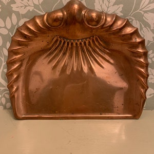 Antique Copper Art Deco Crumb Tray J S & S Sankey/ Kitchenalia/ Vintage Kitchen