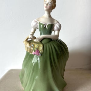 Vintage Royal Doulton Figurine Fine Bone China &#39;Clarissa&#39; - Royal Doulton Ladies - Lovely Gift/ Home decor