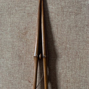 SCHÖNE SELTENE VICTORIAN Antique Holz Gauntlet Handschuh Stretchers Dents J und W Dent & Co. Made in England U.K.