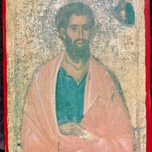 Saint James Icon Handmade on Wood