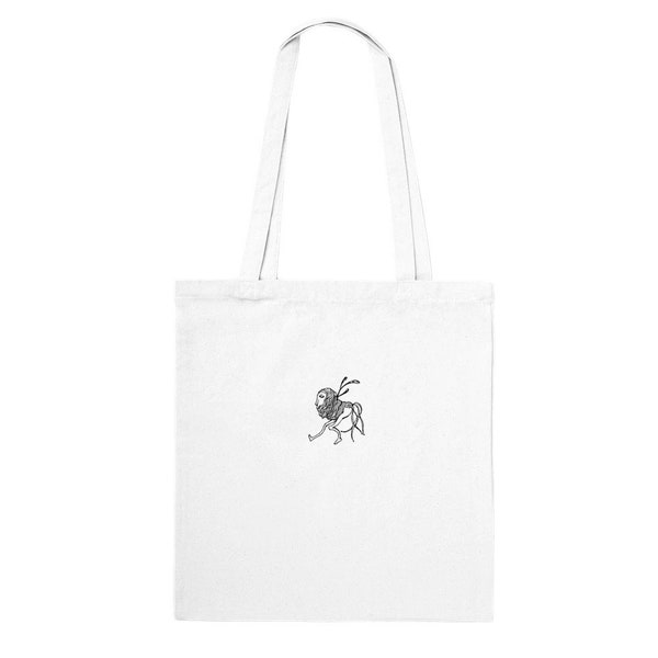 Classic Tote Bag, reusable grocery bag, simple design, minimal, whimsical, accessories