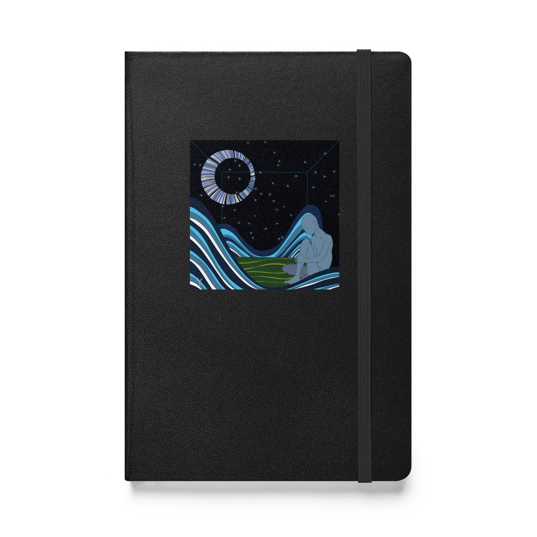 Introvert Sanctuary, Artist Made Design, Hardcover Bound Notebook, Gift ...