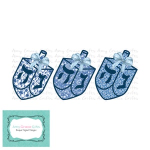 Dreidel Chinoiseries Hanukkah, conception numérique, Clipart, sublimation, PNG, téléchargement immédiat, oeuvre d'art imprimable