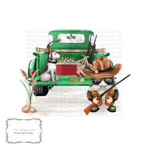 Jagdzwerg LKW, Digital Design, Vatertag, Sublimation, PNG, Sofort Download, printable Art