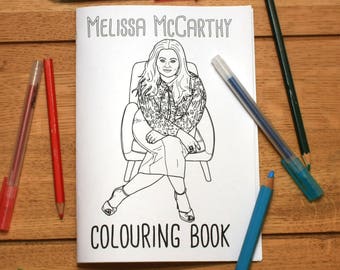 Melissa McCarthy Colouring Book