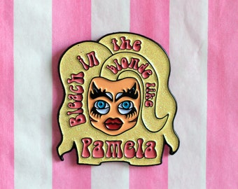 Trixie Mattel Kitty Girl inspired soft enamel pin