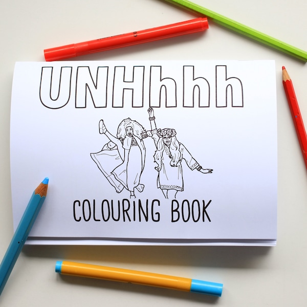 UNHhhh colouring book