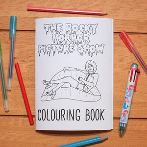 Rocky Horror Picture Show colouring book