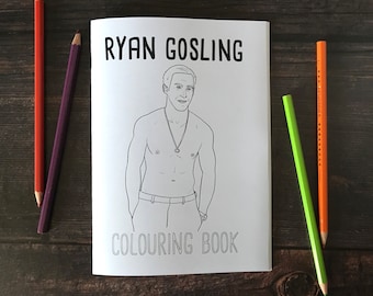Ryan Gosling Colouring Book