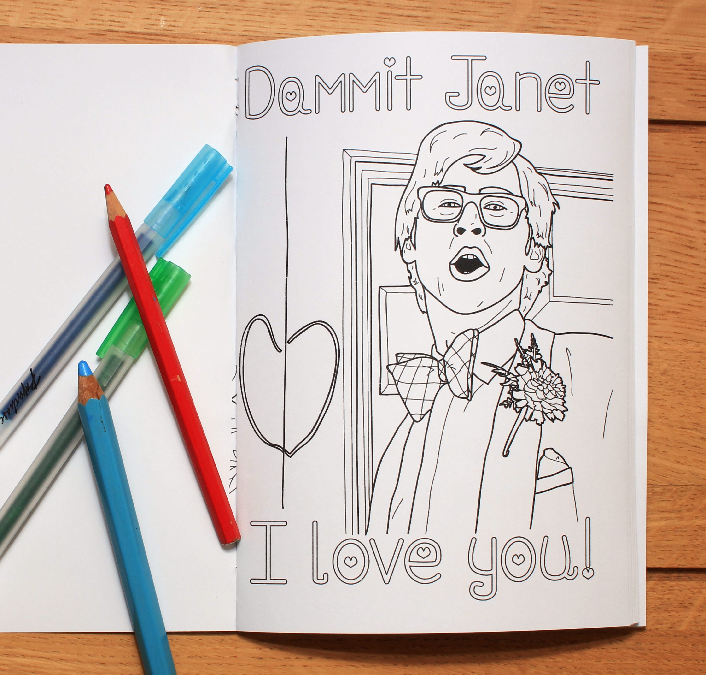 Rocky Horror Picture Show Colouring Book - Etsy Canada