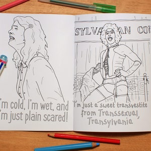 Rocky Horror Picture Show Colouring Book - Etsy