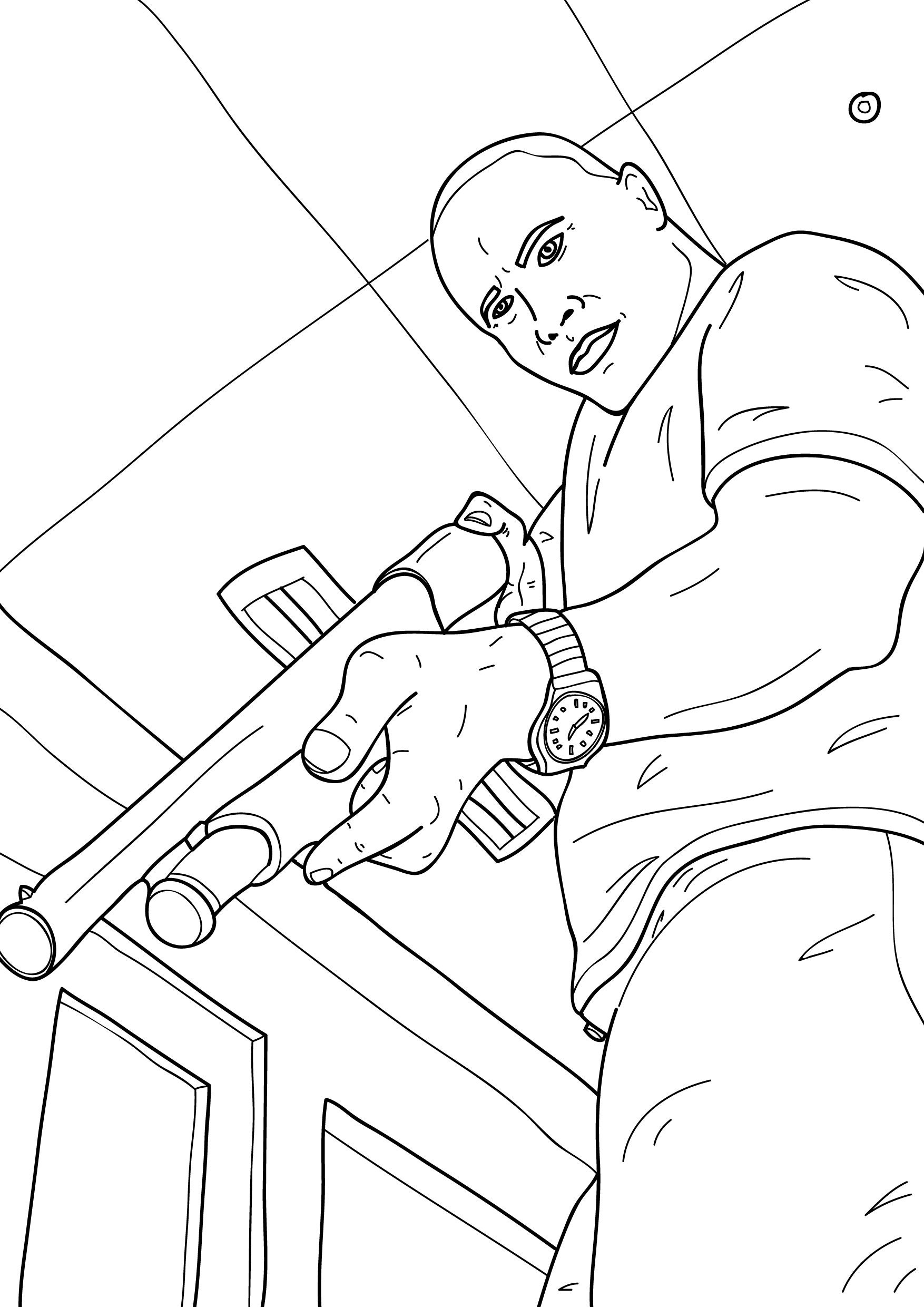 Dwayne Johnson Colouring Book DIGITAL COPY | Etsy