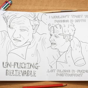 Gordon Ramsay Colouring Book image 6