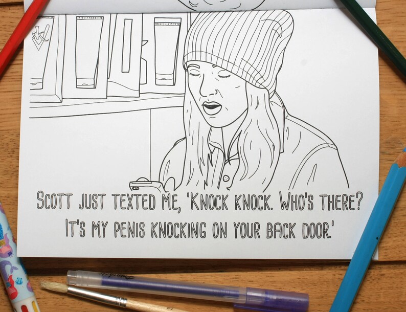 Keeping Up with the Kardashians colouring book | Etsy